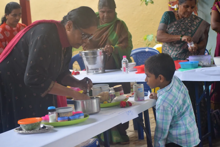 Grand Parent's Cooking Competetion